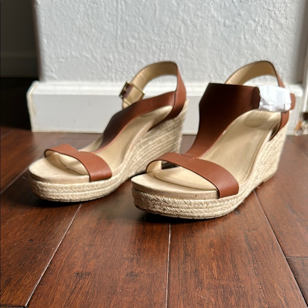 Brown Wedge Sandals